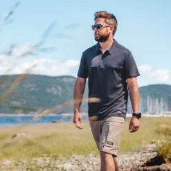 Jones - T-shirt Polo De Golf Pour Homme -Lee Style 16762 raven 4