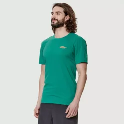 Lac St-Jean - T-shirt En Coton Bio Pour Homme 8 Lac St-Jean - T-shirt En Coton Bio Pour Homme -Lee Style 16765 EMERAL 1