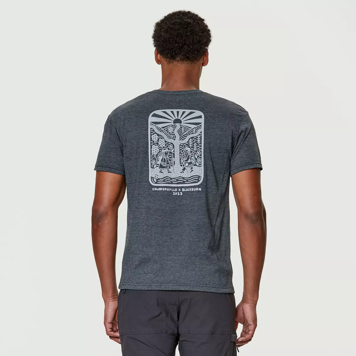 Collab - T-shirt En Coton Bio Pour Homme 5 Collab - T-shirt En Coton Bio Pour Homme - Image 3