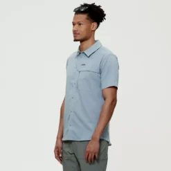 Gaspé - Chemise à Manches Courtes Anti-UV - Homme 15 Gaspé - Chemise à Manches Courtes Anti-UV - Homme -Lee Style 16777 clousky 1