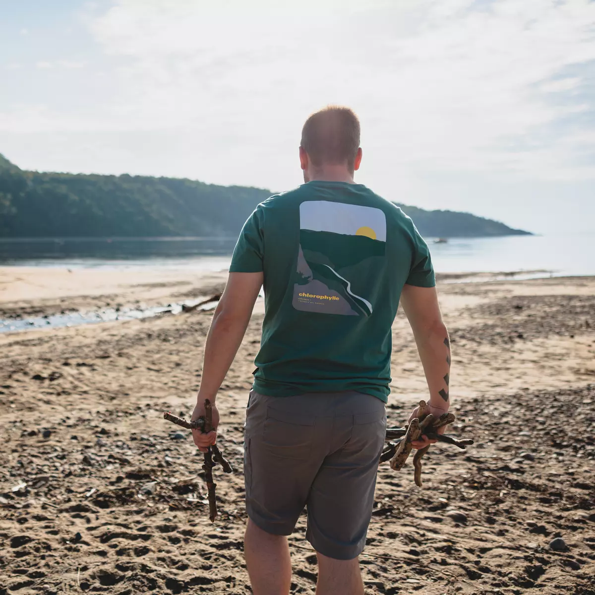 Soleil - T-shirt En Coton Bio Pour Homme 7 Soleil - T-shirt En Coton Bio Pour Homme - Image 5