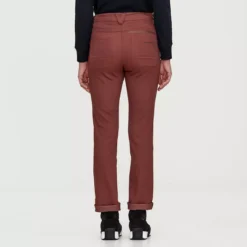 Aventure - Pantalon En Poly-coton Femme -Lee Style 17580 MARRON 3