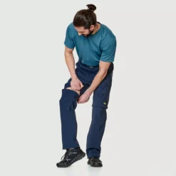 Raid - Pantalon De Randonnée Convertible Homme -Lee Style 17748 NAVY 2