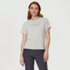 Mont-Valin - T-shirt En Coton Bio Pour Femme -Lee Style 17849 IVORY