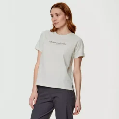 Mont-Valin - T-shirt En Coton Bio Pour Femme -Lee Style 17849 IVORY 1