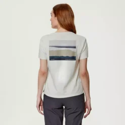 Mont-Valin - T-shirt En Coton Bio Pour Femme -Lee Style 17849 IVORY 3