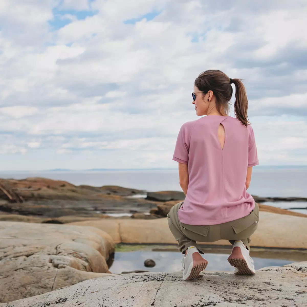 Percé - T-shirt De Yoga Pour Femme 15 Percé - T-shirt De Yoga Pour Femme - Image 13