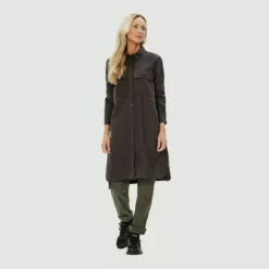 Mégan - Robe-chemise En Flanelle Pour Femme -Lee Style 17957 raven 2