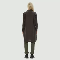 Mégan - Robe-chemise En Flanelle Pour Femme -Lee Style 17957 raven 3