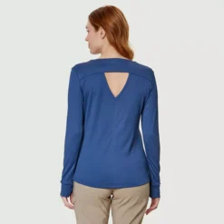 LTP - Chandail Manches Longues Anti-UV Femme 31 LTP - Chandail Manches Longues Anti-UV Femme -Lee Style 18205 OUTREMER 3