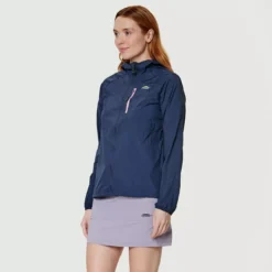 Banff - Manteau Coupe-vent à Capuchon Pour Femme -Lee Style 18208 NAVY 1