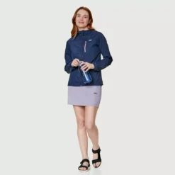 Banff - Manteau Coupe-vent à Capuchon Pour Femme -Lee Style 18208 NAVY 2