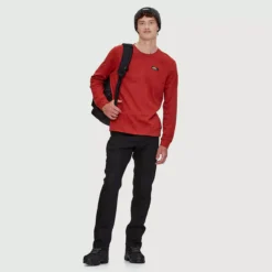 Malo - Chandail En Coton Ouaté Pour Homme -Lee Style 18403 GARNET 2