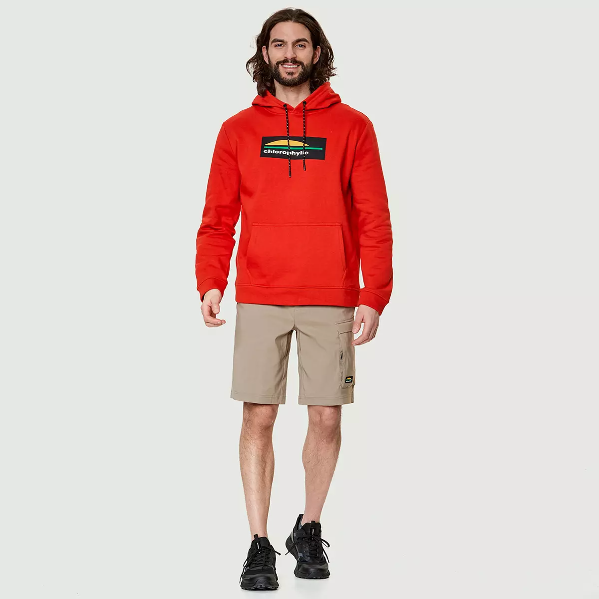 Chloro - Chandail à Capuchon En Coton Ouaté Homme 13 Chloro - Chandail à Capuchon En Coton Ouaté Homme - Image 11