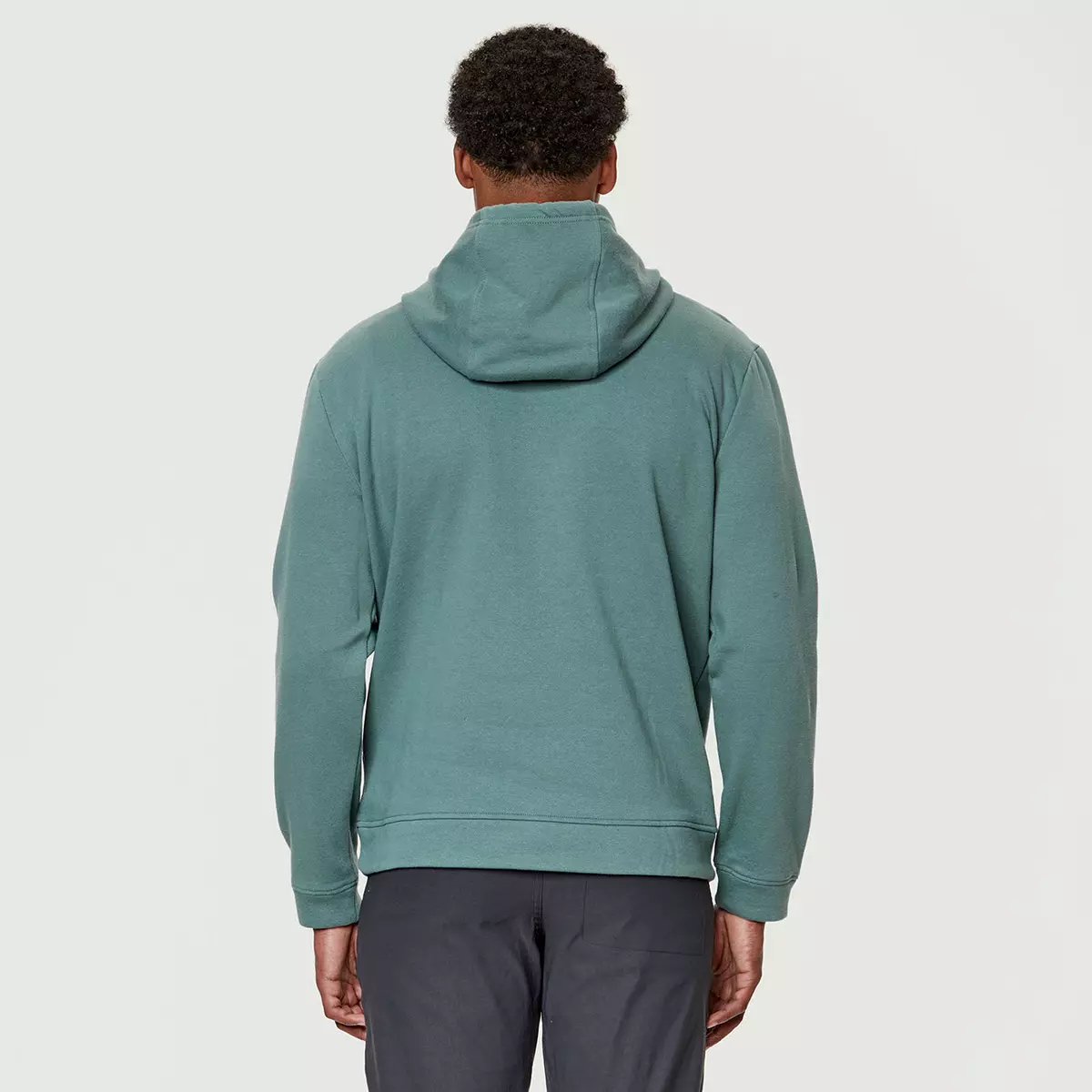 Chloro - Chandail à Capuchon En Coton Ouaté Homme 18 Chloro - Chandail à Capuchon En Coton Ouaté Homme - Image 16