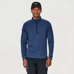 LTP - Chandail Manches Longues Anti-UV Homme -Lee Style 18409 OUTREMER