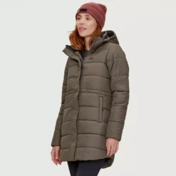 Louisa - Manteau Isolé Mi-long à Capuche Femme -Lee Style 62486 falcon 1
