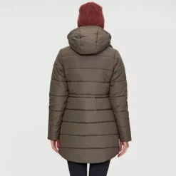 Louisa - Manteau Isolé Mi-long à Capuche Femme -Lee Style 62486 falcon 3