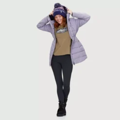 Louisa - Manteau Isolé Mi-long à Capuche Femme -Lee Style 62486 pursha 2