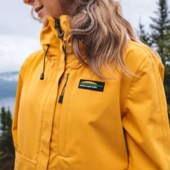 Fjord - Manteau Imperméable Fait Au Québec Pour Femme 37 Fjord - Manteau Imperméable Fait Au Québec Pour Femme -Lee Style 82437 SUNFLO 4